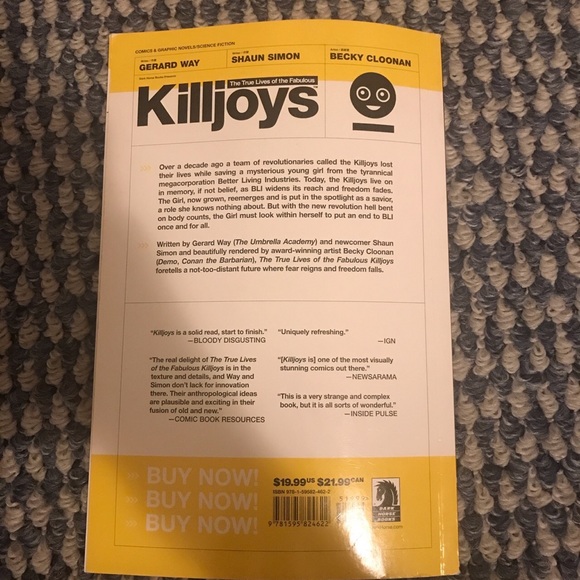 the true lives of the fabulous killjoys book - Picture 3 of 3